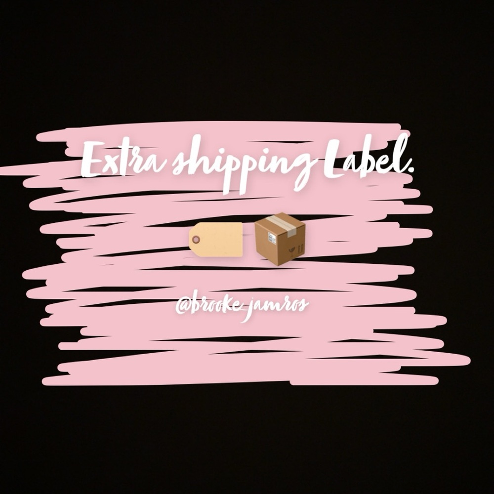 Extra Shipping Label